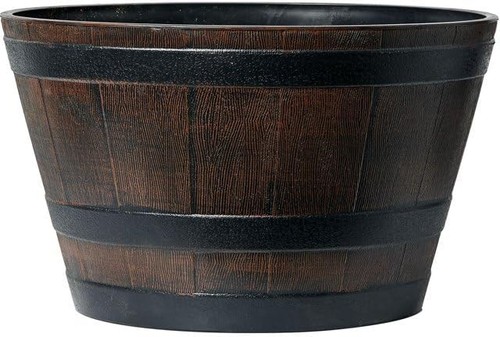 Large wooden barrel - large, 50
