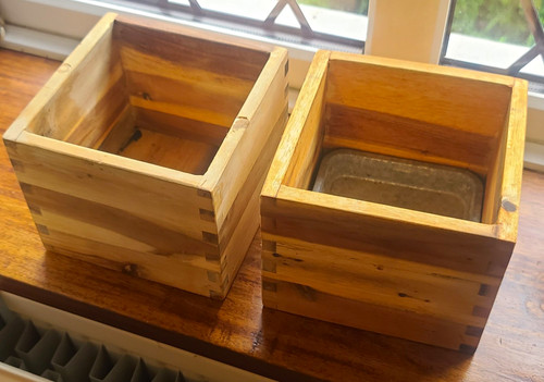 Set wooden square - set, 2