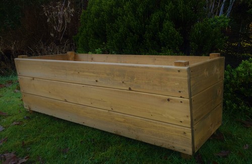 Garden wooden planter - planter, extra
