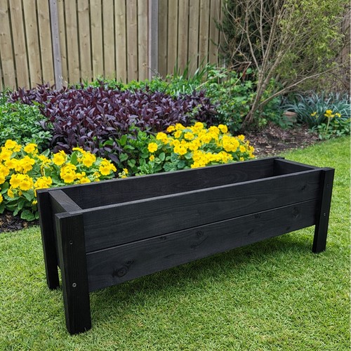 Large raised wooden garden - large,