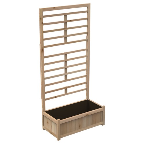 Garden raised wooden - garden, planter