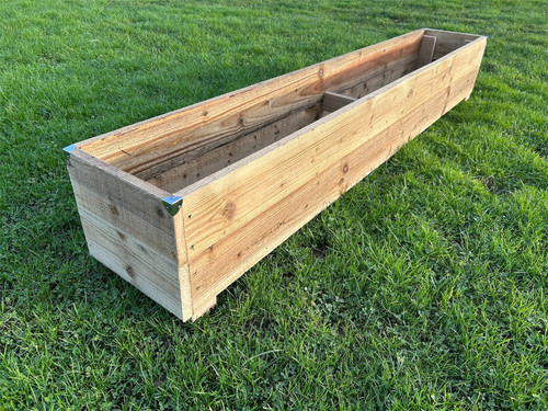 Wooden garden planter 2ft - wooden, to
