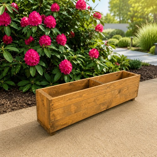 Plant trough large flower - plant,