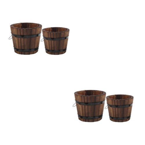 4pcs vintage style wooden - style,