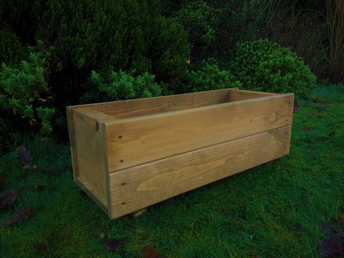 Garden wooden planter - wooden,